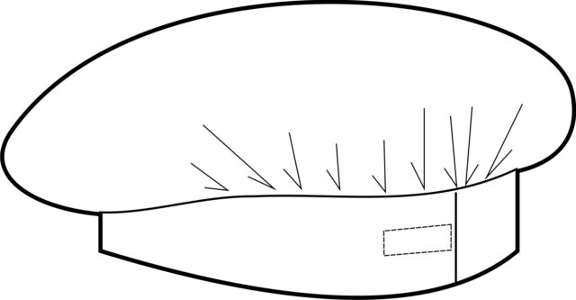 Standa 5097 - Barettipäähine keittiötyöhön - Image 3